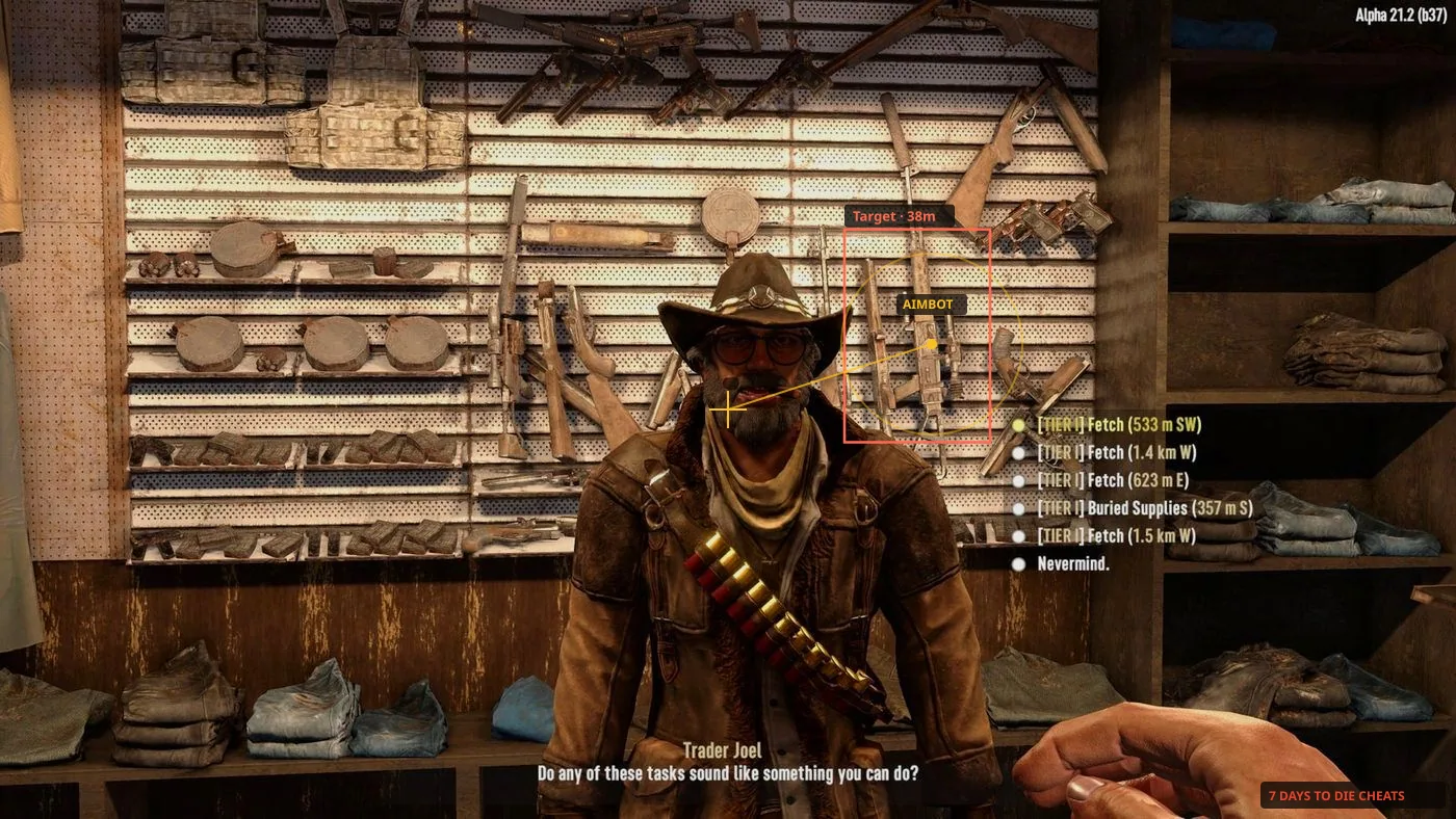 7 Days to Die running on a Windows PC desktop