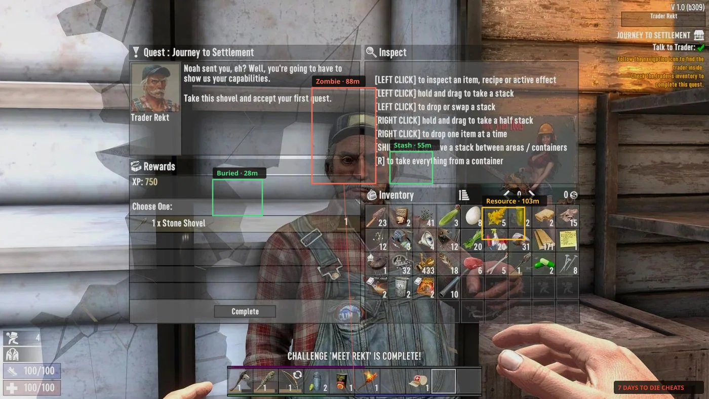 Apartment POI used as a PvP hold with player ESP